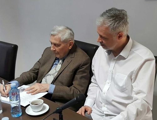 ALEKSANDAR PRNJAT AND VLADETA JEROTIĆ AT THE PROMOTION OF THE CULTURE JOURNAL